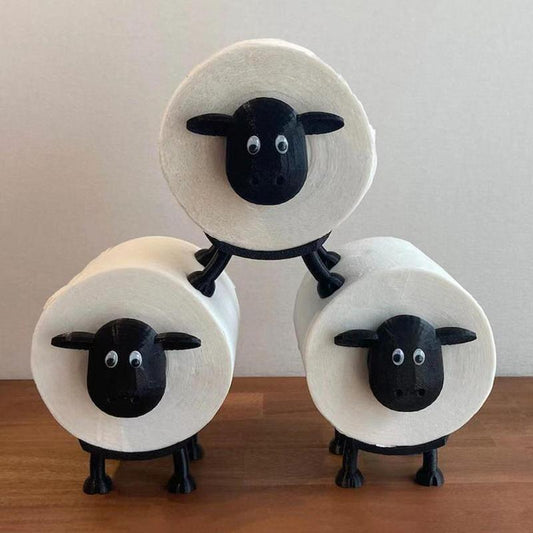 Sheep Toilet Paper Roll Holder For Household Use
